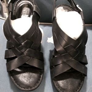 Born heeled sandals